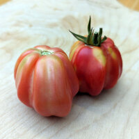 Gestreifte Fleischtomate Striped Stuffer (Solanum lycopersicum) Samen